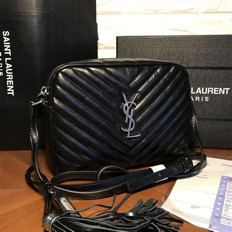 Luxurious Black YSL Pouch .